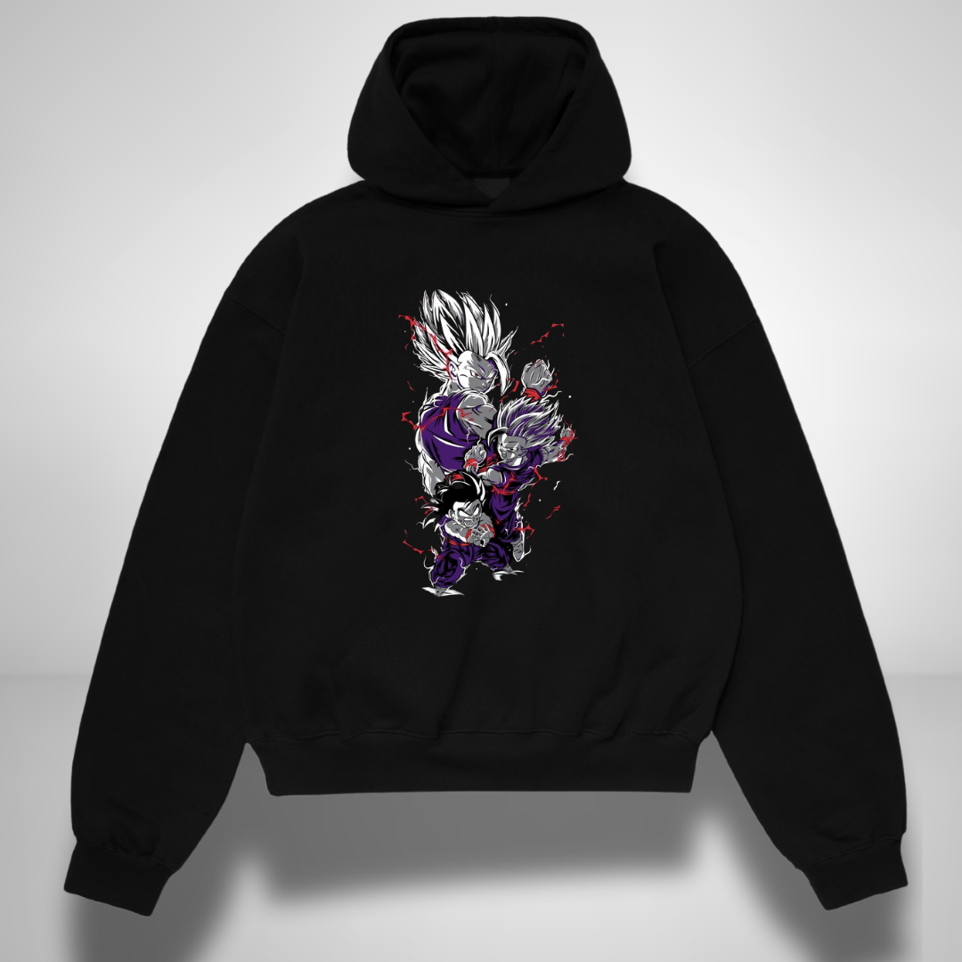 Dragon Ball Gohan Power Oversized Hoodie