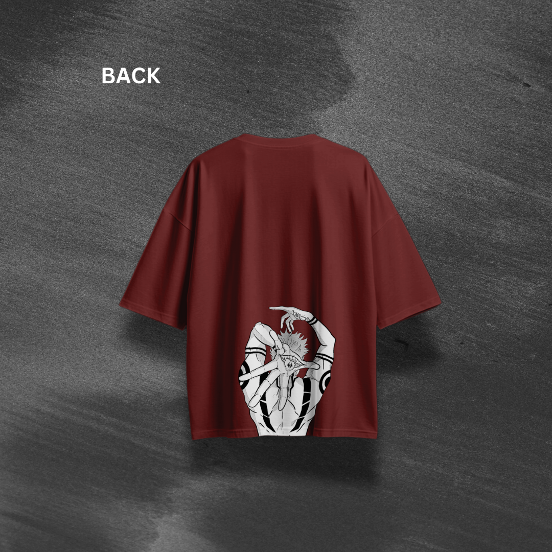 Ryomen Sukuna Oversized T-Shirt