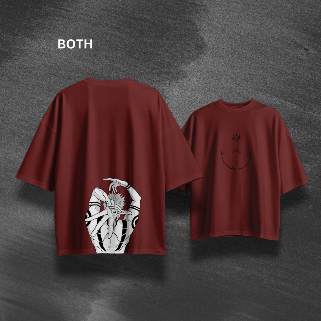 Ryomen Sukuna Oversized T-Shirt