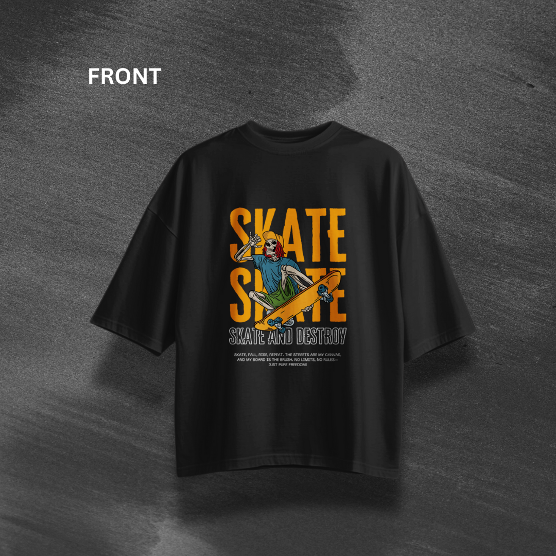 Skate and Destroy Oversized T-Shirt