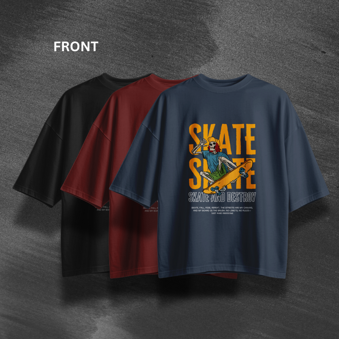 Skate and Destroy Oversized T-Shirt