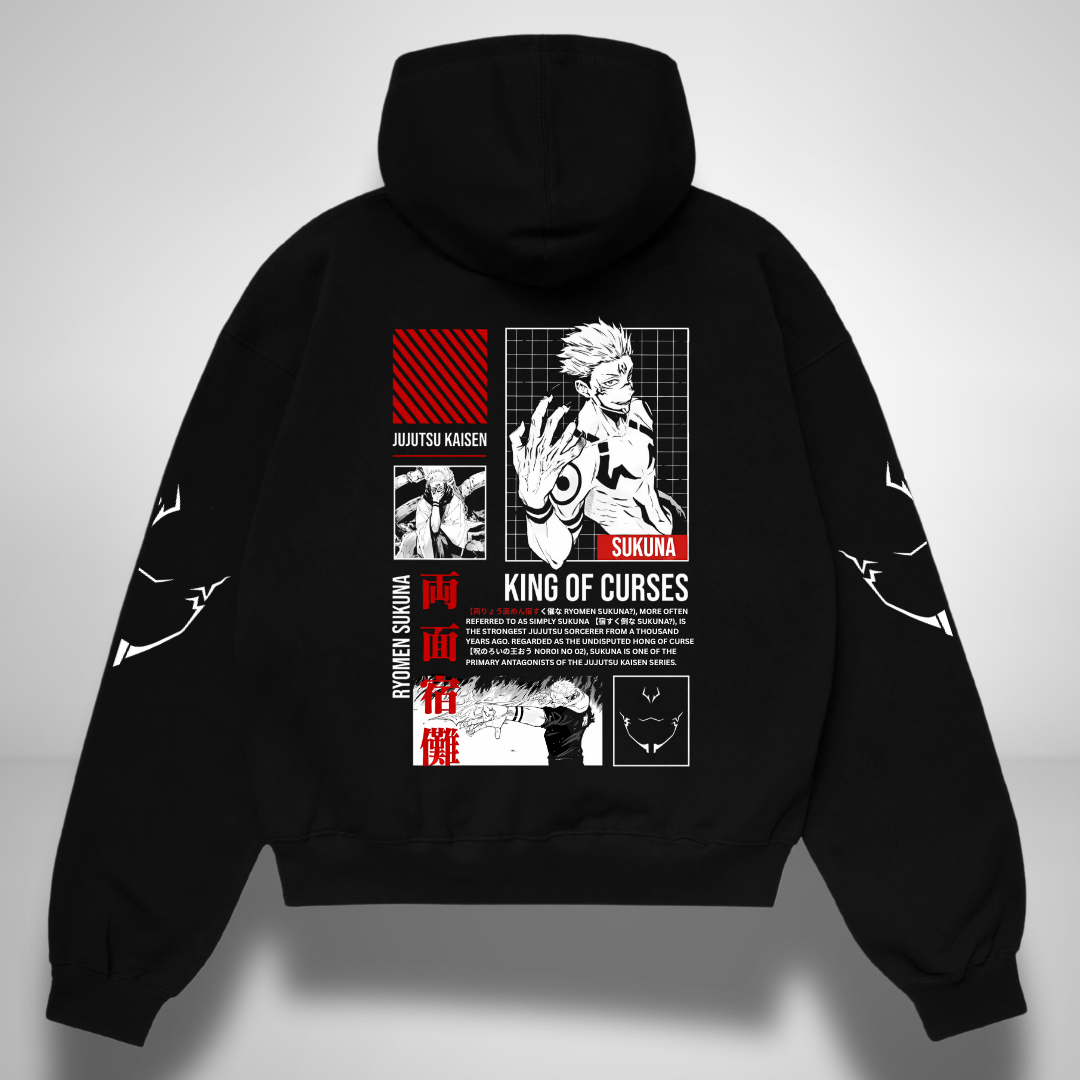 Ryomen Sukuna Oversized Hoodie