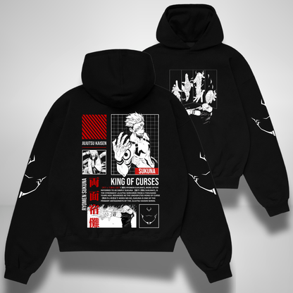 Ryomen Sukuna Oversized Hoodie