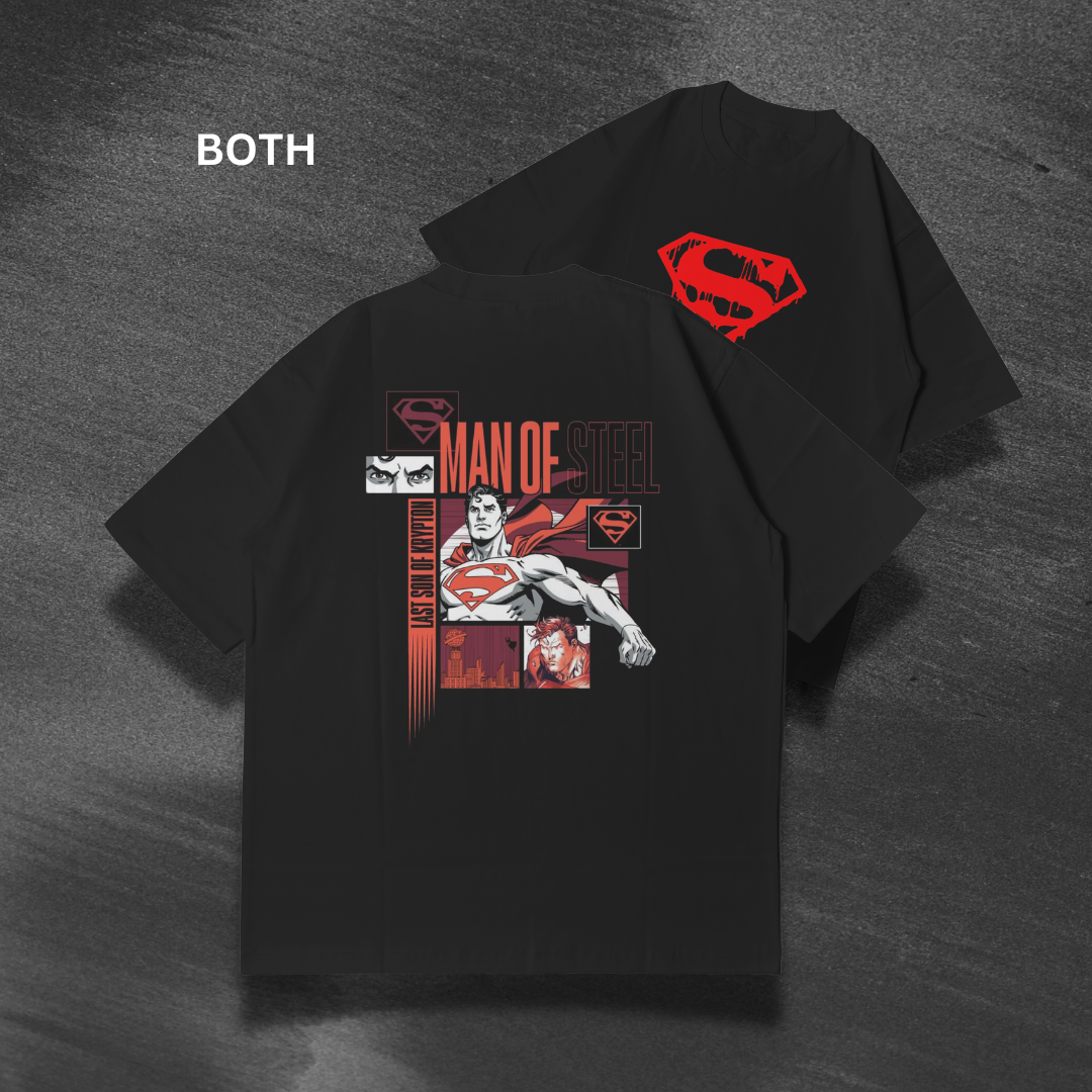 Man of Steel Oversized T-Shirt