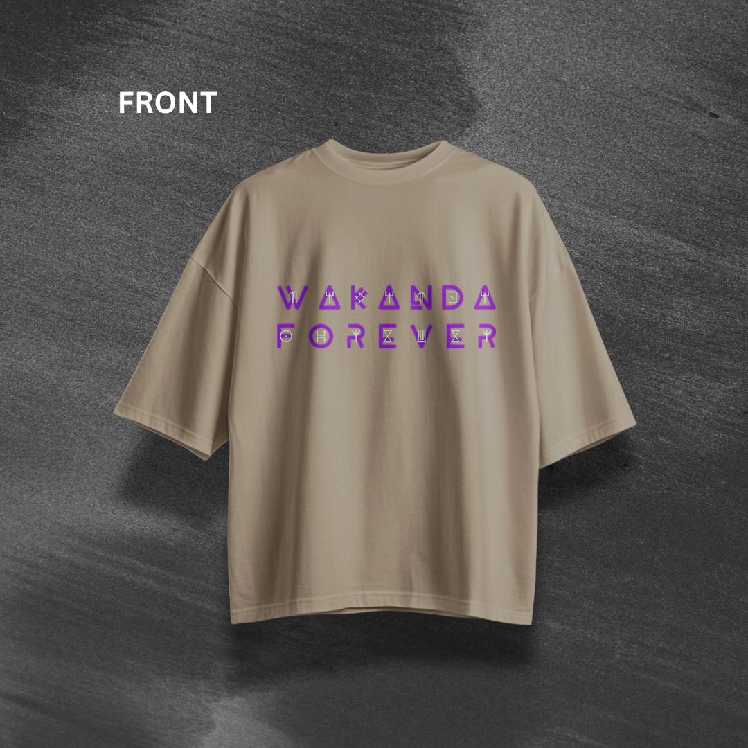 Black Panther Oversized T-Shirt