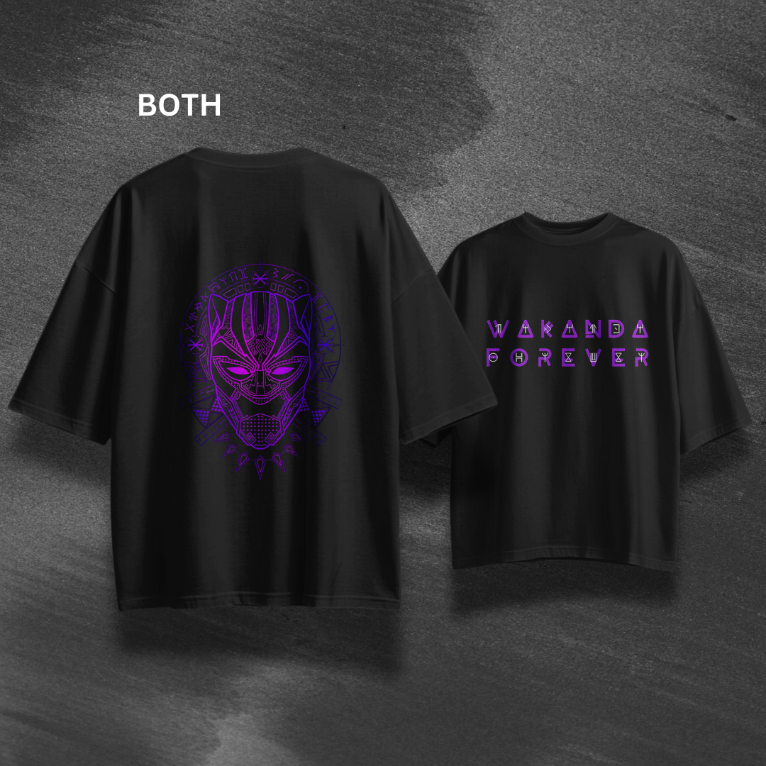 Black Panther Oversized T-Shirt