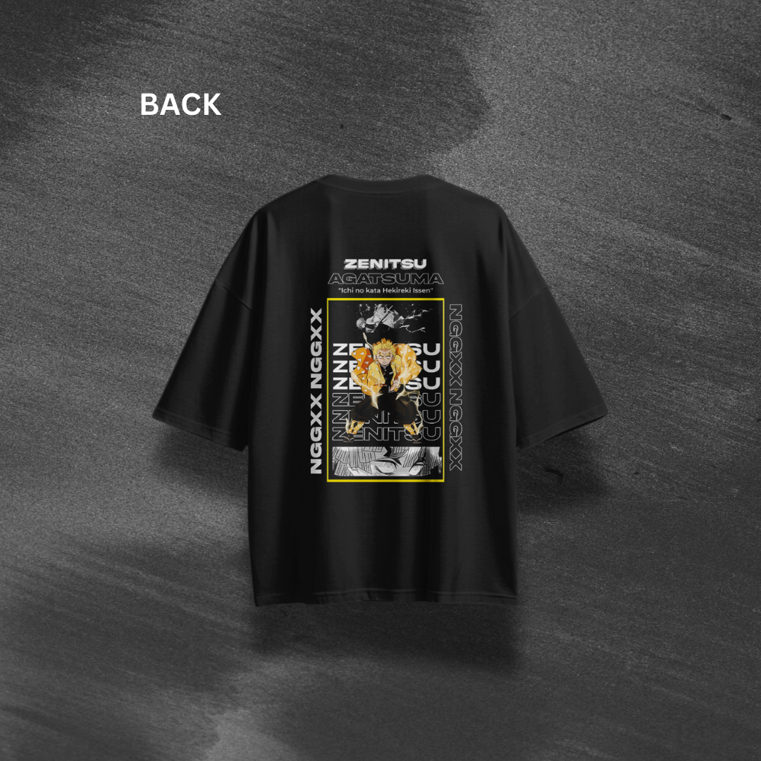 Zenitsu Agatsuma Oversized T-Shirt