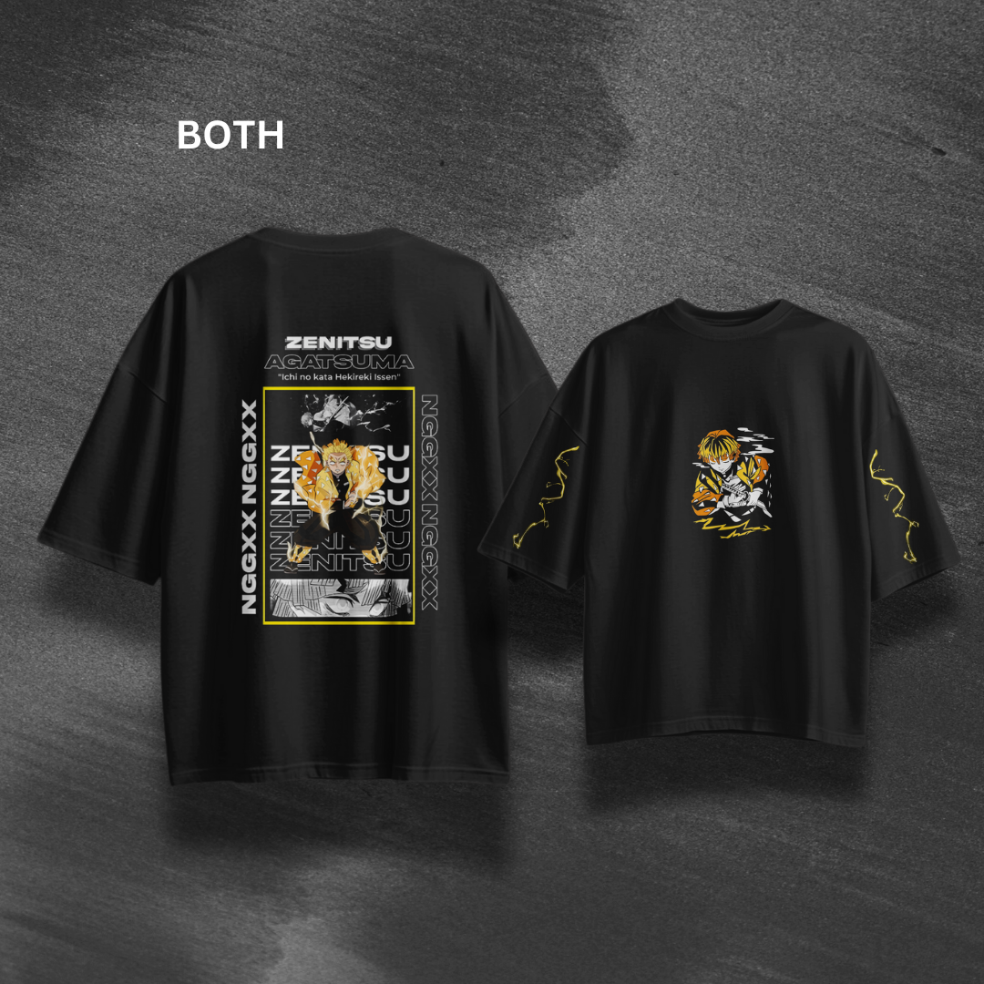 Zenitsu Agatsuma Oversized T-Shirt