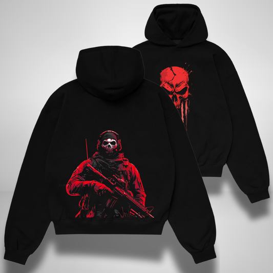 Ghost Operator Oversized Hoodie