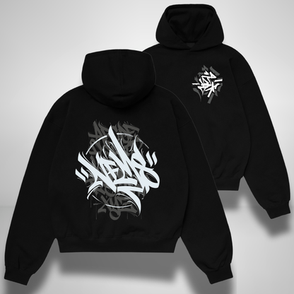 Graffiti Oversized Hoodie